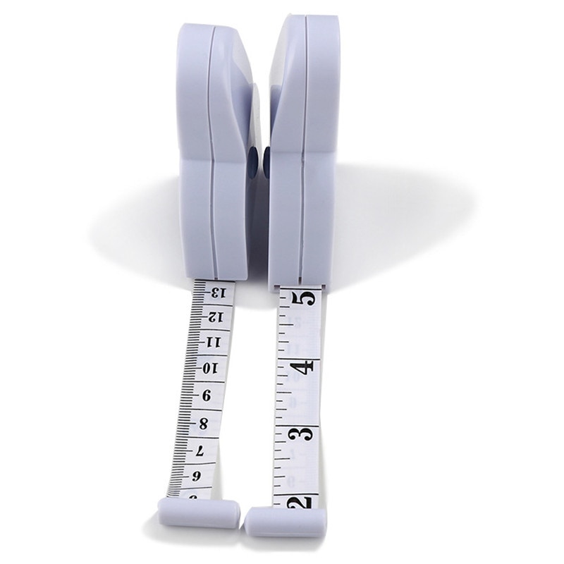 Fita Métrica Corporal Retrátil - Dupla Face Em CM E Polegadas Para Costura E Dieta